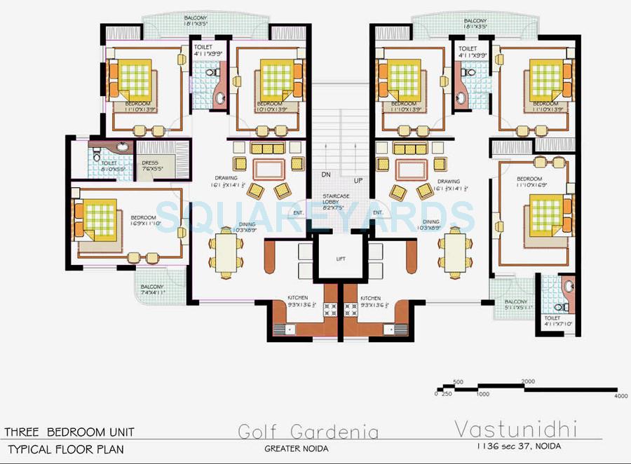 MSA Golf Gardenia — floor plan 1