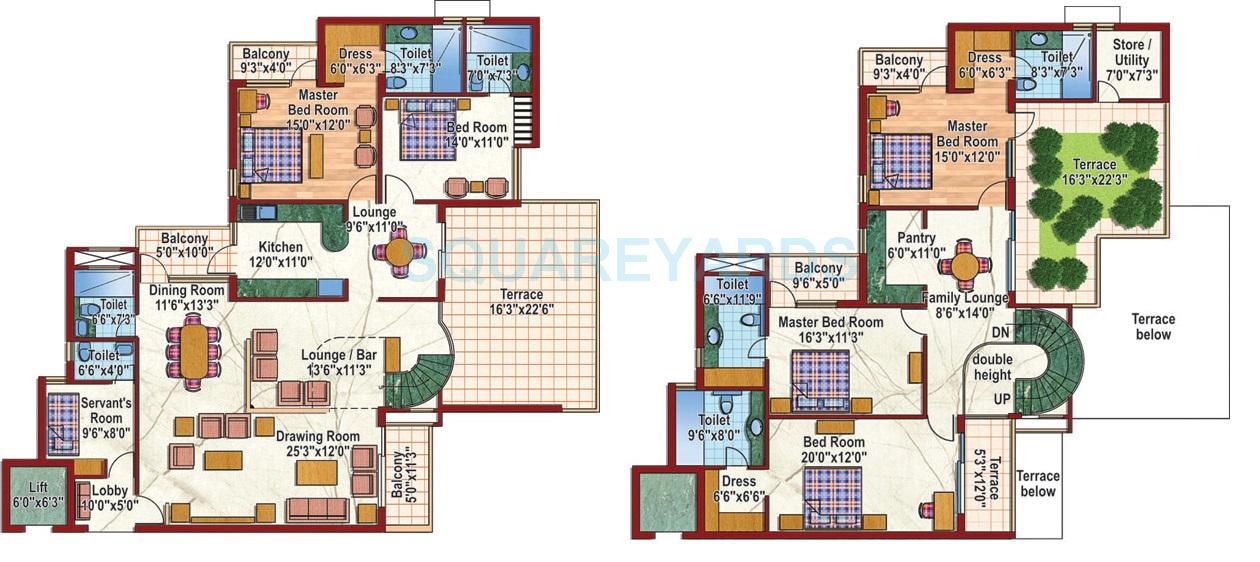 Purvanchal Silver City II — floor plan 7