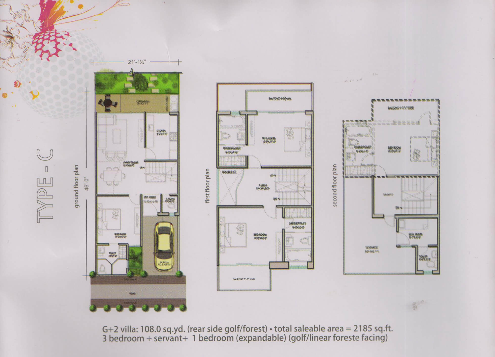 Paramount Golfforeste — floor plan 1