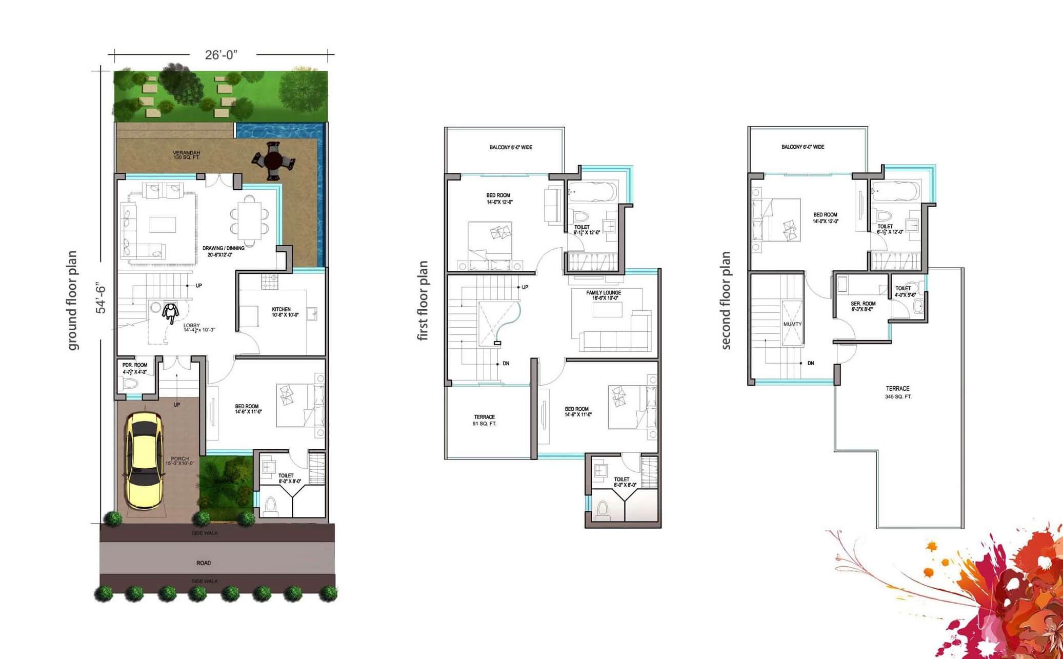 Paramount Golfforeste — floor plan 13