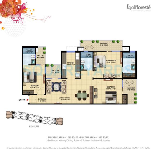 Paramount Golfforeste — floor plan 8