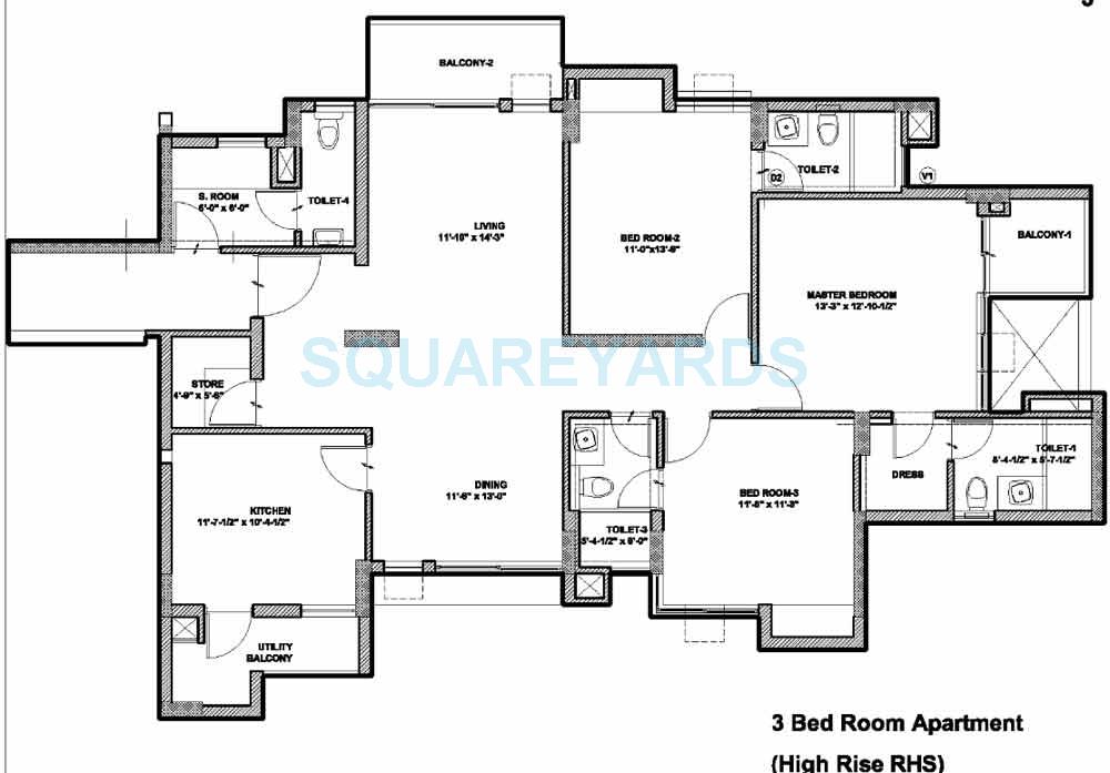Assotech Springfields — floor plan 2
