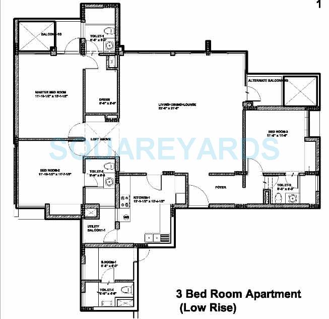 Assotech Springfields — floor plan 4