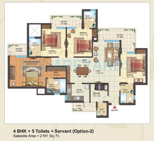 Nimbus Express Park View - II — floor plan 2