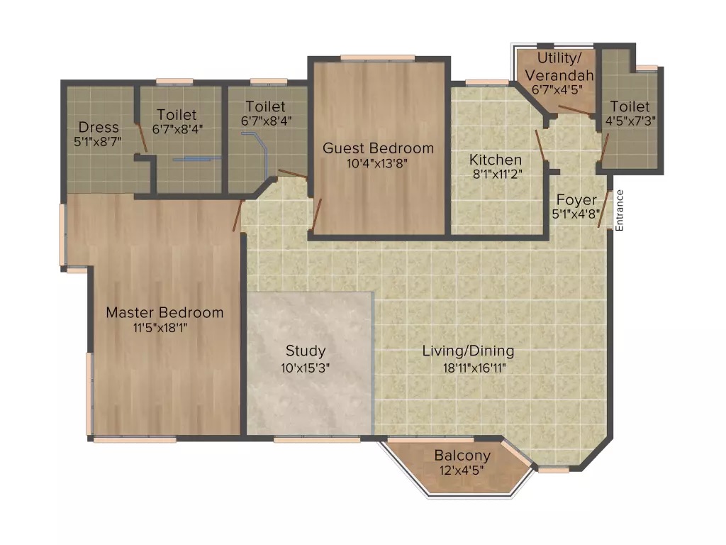 Jaypee Greens Star Court — floor plan 2