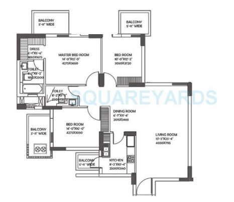 DLF The Ultima — floor plan 1