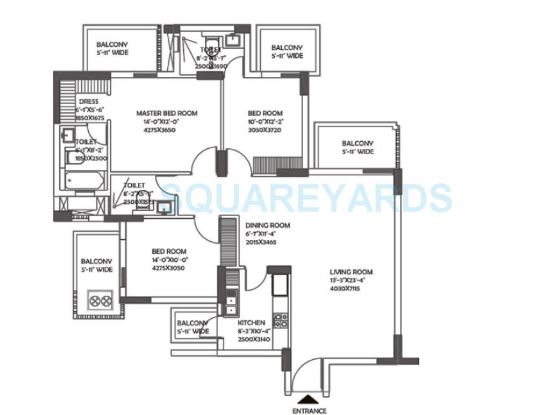 DLF The Ultima — floor plan 3