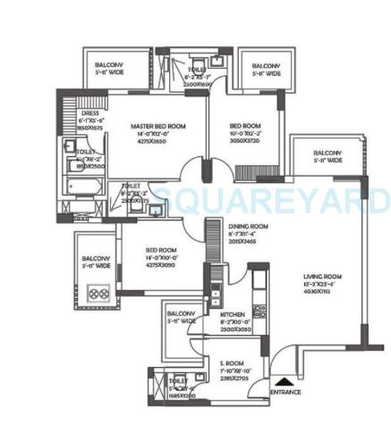DLF The Ultima — floor plan 4