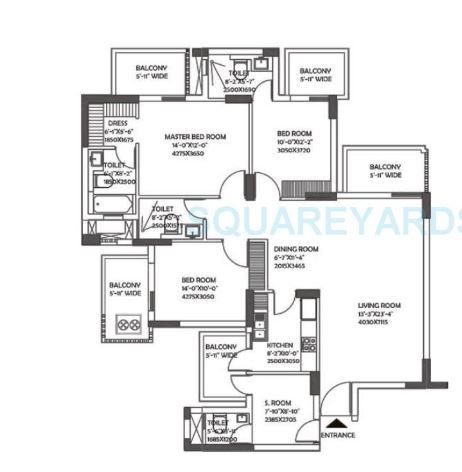 DLF The Ultima — floor plan 5