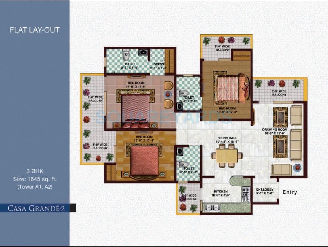 Earthcon Casa Grande II — floor plan 3