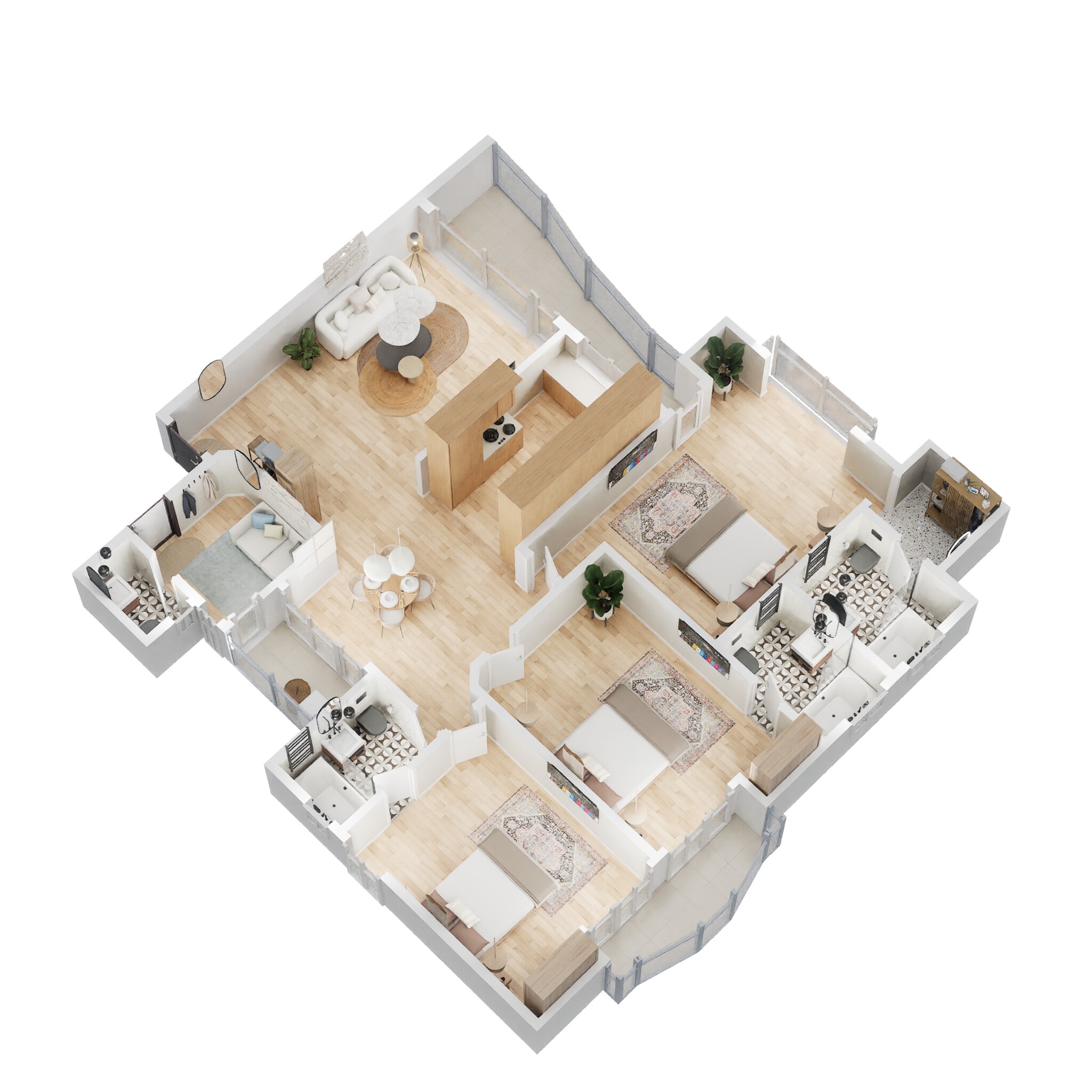 Eldeco Citadel — floor plan 2