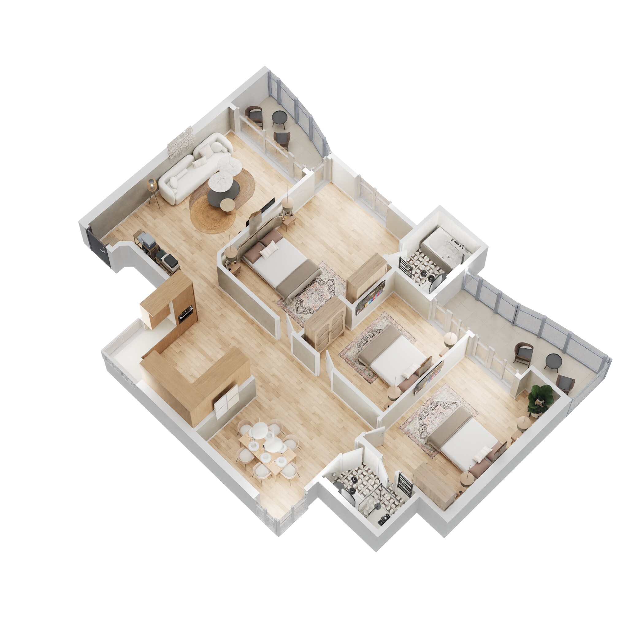 Eldeco Citadel — floor plan 4