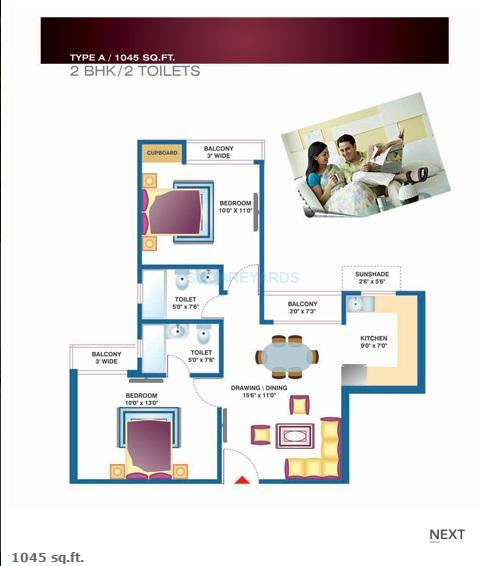 Proview Technocity — floor plan 1