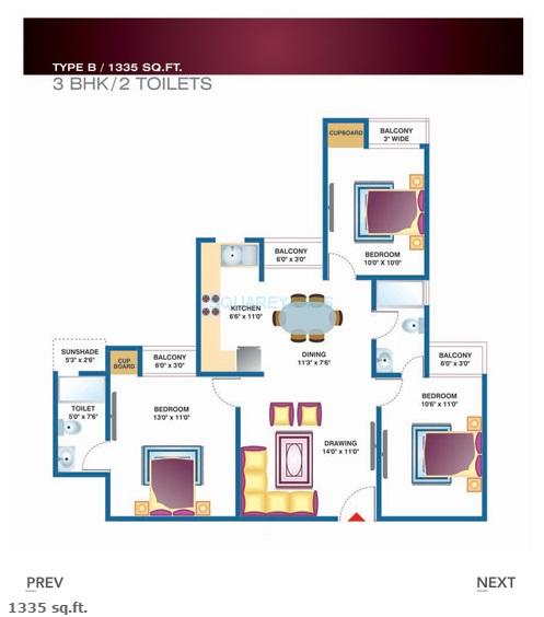 Proview Technocity — floor plan 2