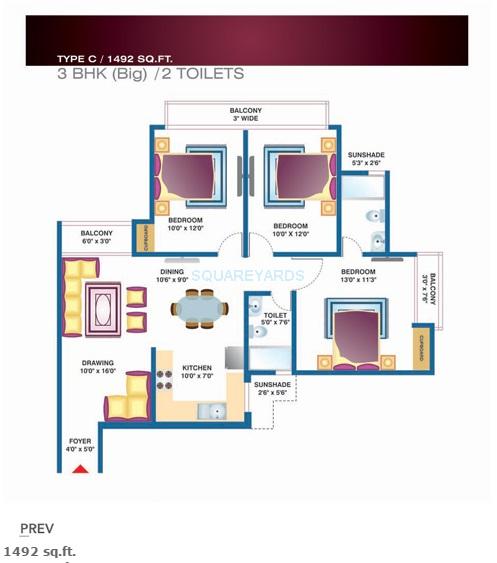 Proview Technocity — floor plan 3