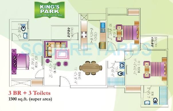 Today Kings Park — floor plan 3
