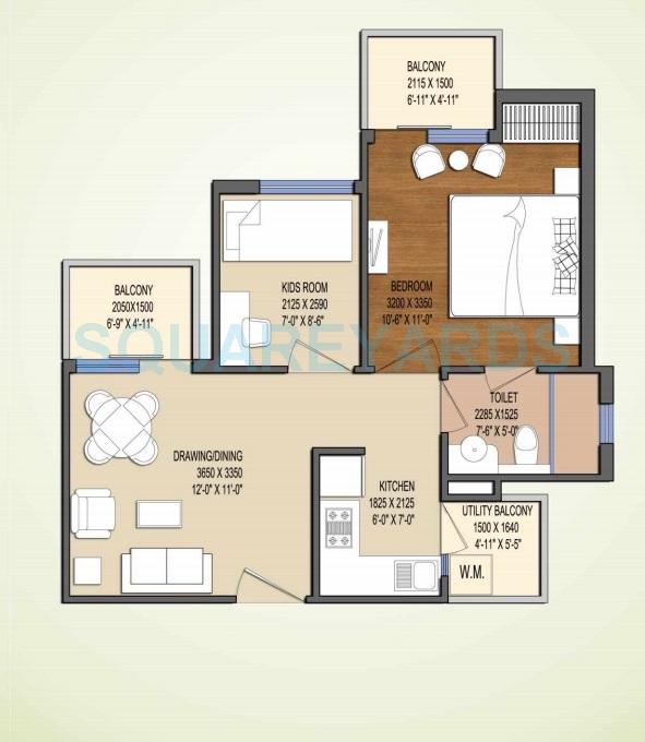 Oasis My Homes — floor plan 1