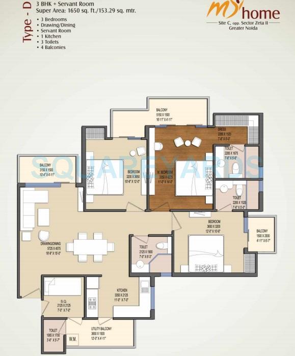 Oasis My Homes — floor plan 4