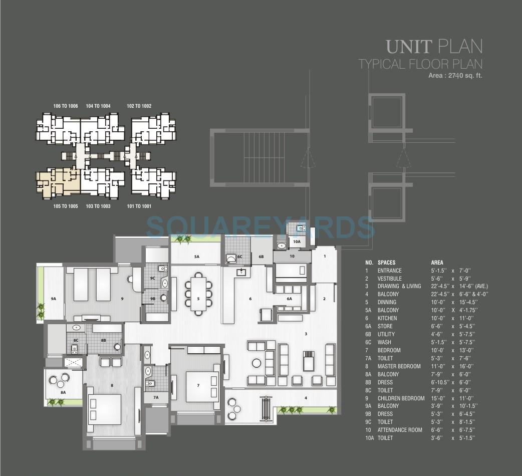 Kamrup Durva Greens — floor plan 3