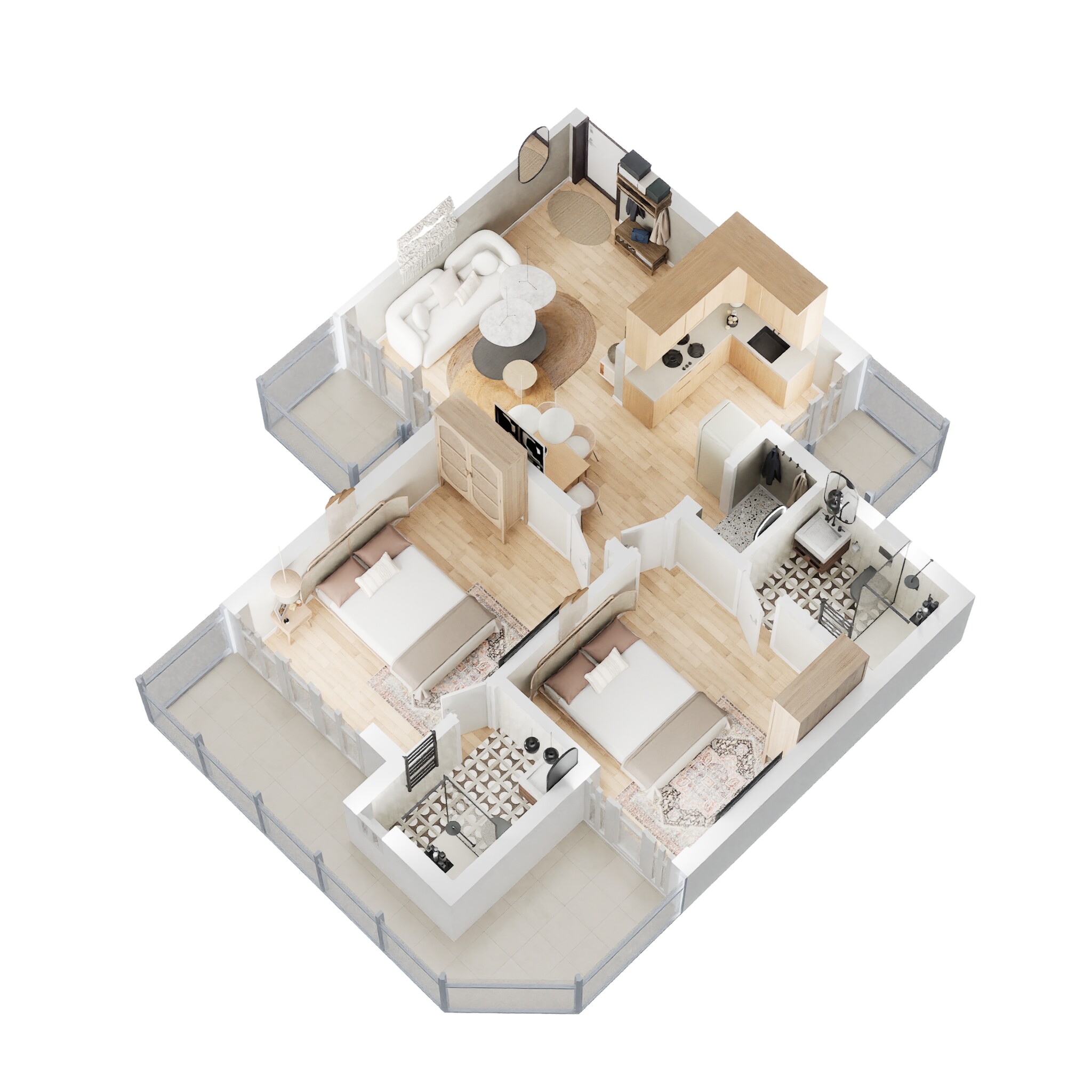 Gaur Yamuna City 16th Park View — floor plan 2