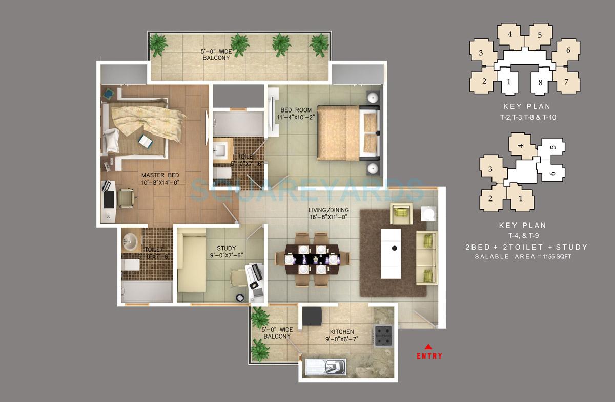 Rudra Skytracks — floor plan 2