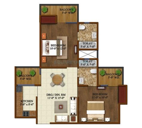 Supertech UpCountry Grand Circuit — floor plan 1