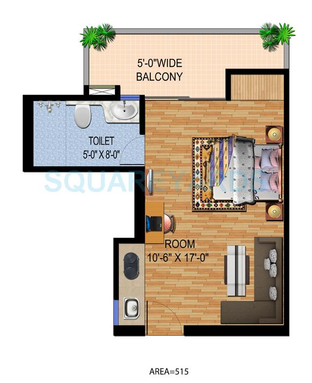 Ajnara Vice Royale — floor plan 1