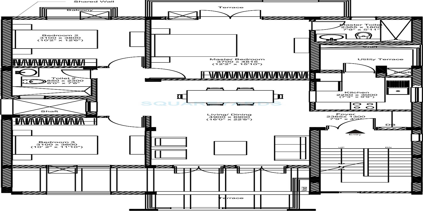 Vatika INXT Floors — floor plan 4