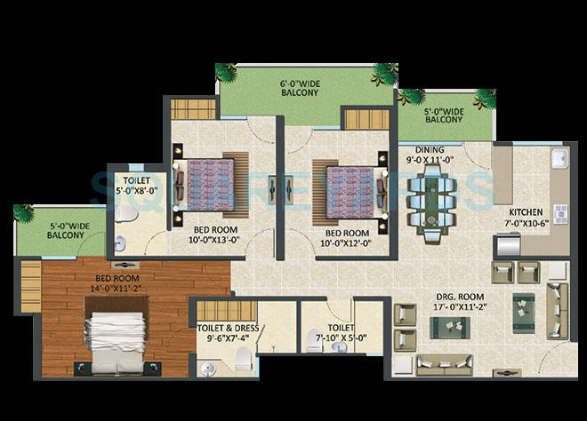 Supertech Fable Castle — floor plan 4