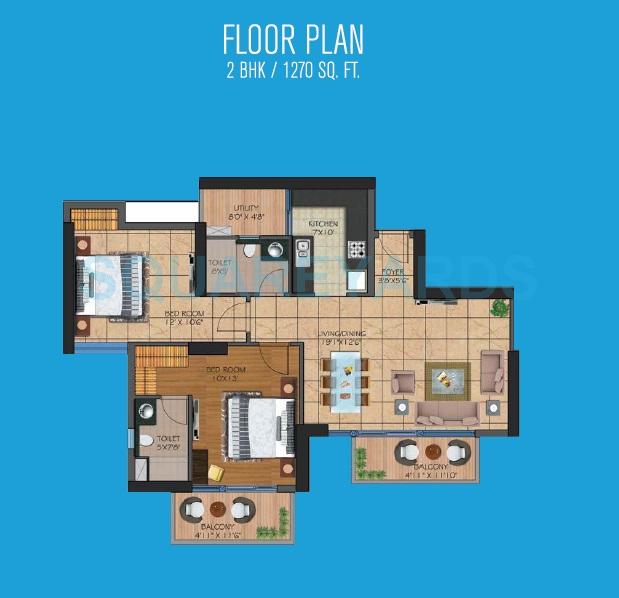 Presidency Heights — floor plan 1