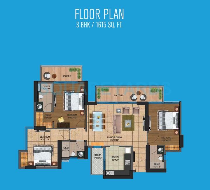 Presidency Heights — floor plan 3