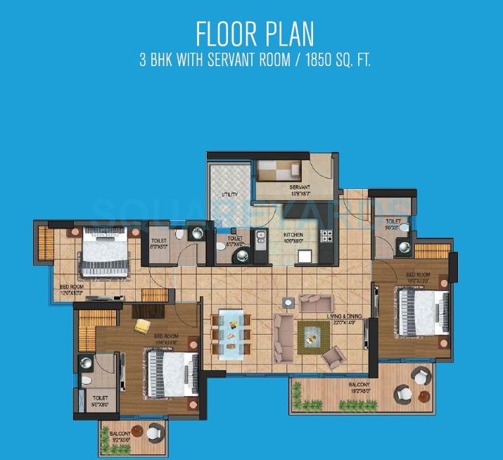 Presidency Heights — floor plan 4