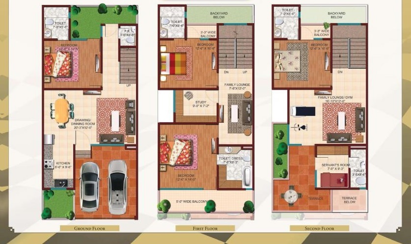 Ajnara London Square Panorama — floor plan 2