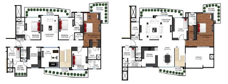 Godrej Frontier — floor plan 4