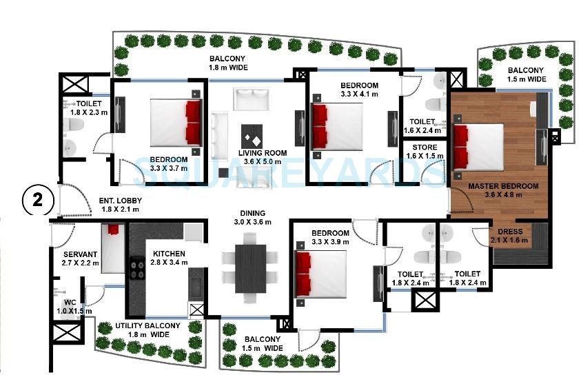 Godrej Frontier — floor plan 5
