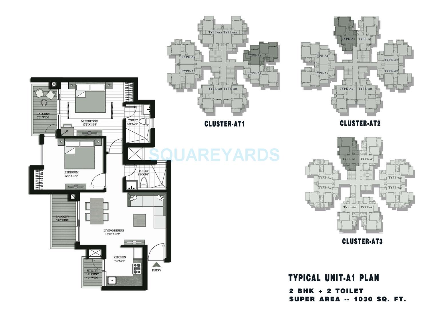Lotus Parkscape — floor plan 1