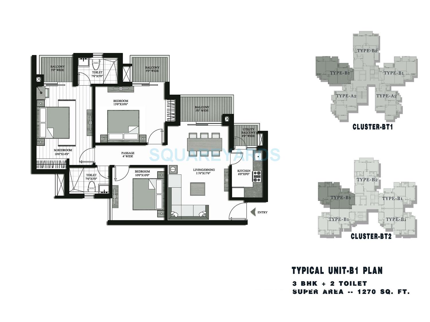 Lotus Parkscape — floor plan 3