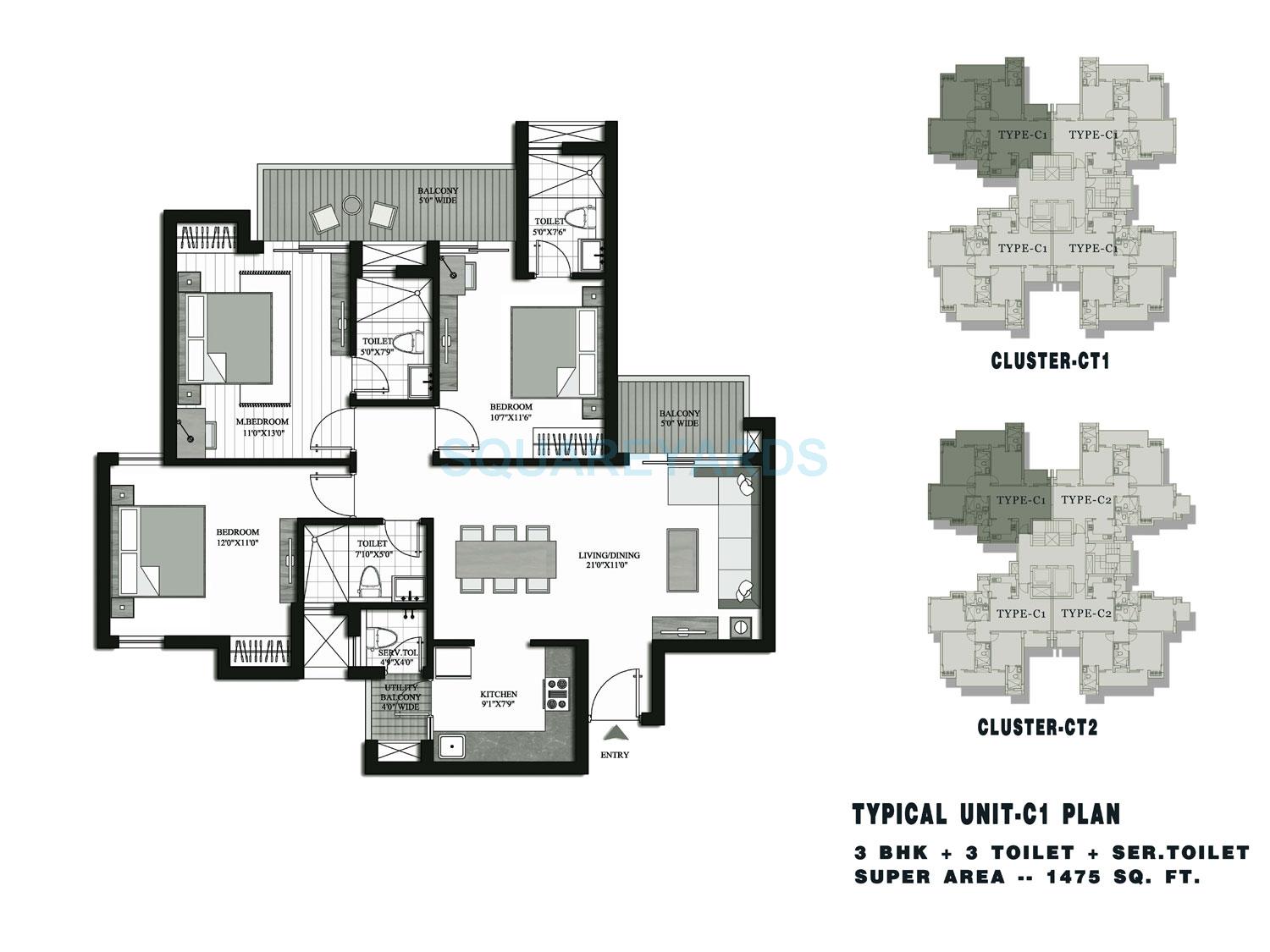 Lotus Parkscape — floor plan 5