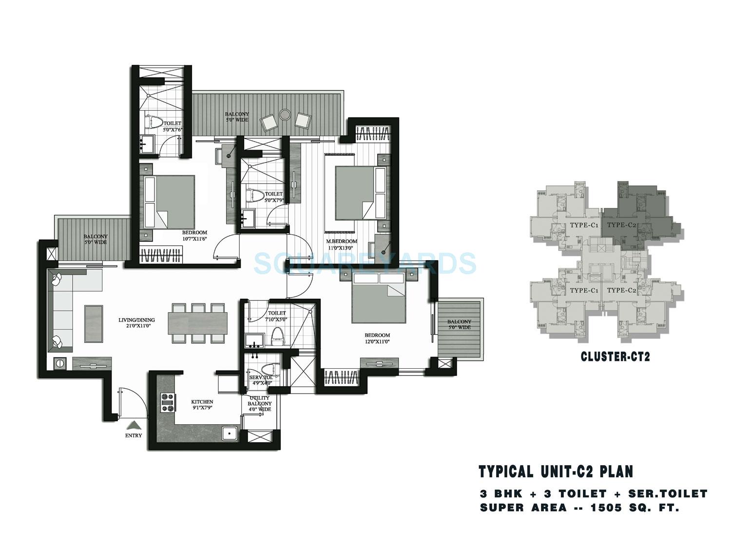 Lotus Parkscape — floor plan 6