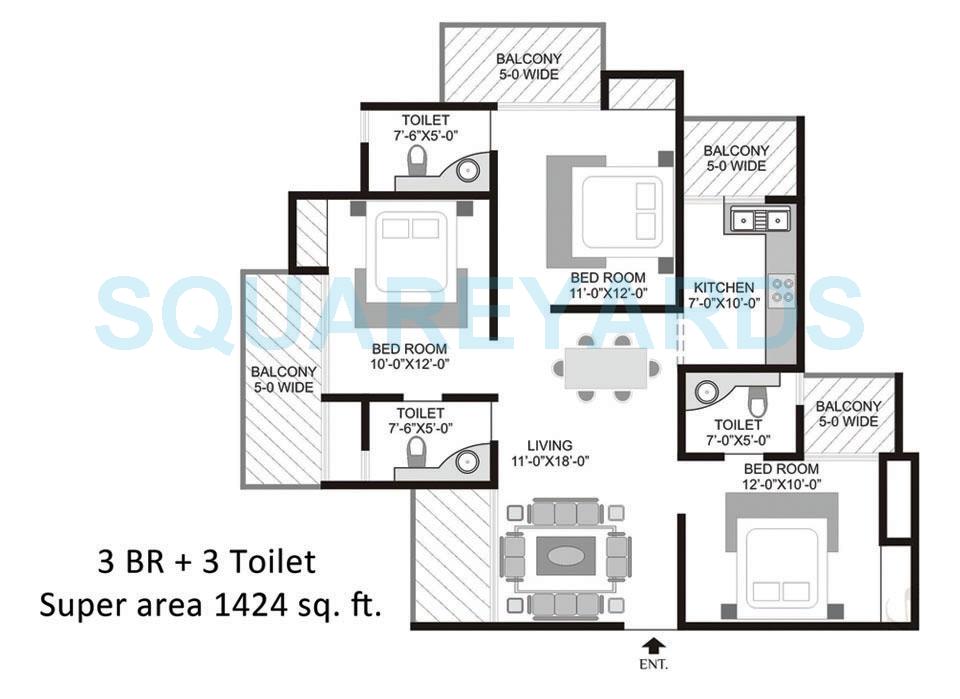 Vihaan The Rhythm — floor plan 11