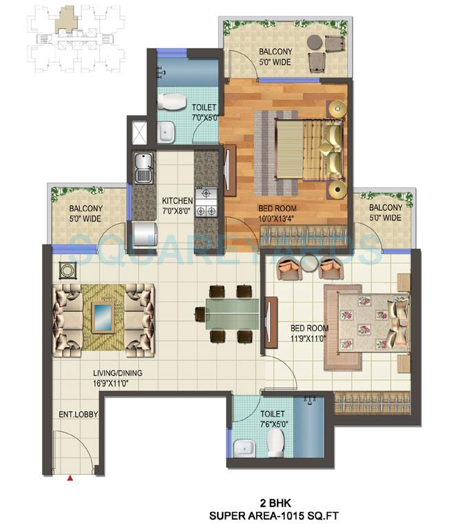 Skyline Grand Prix — floor plan 1