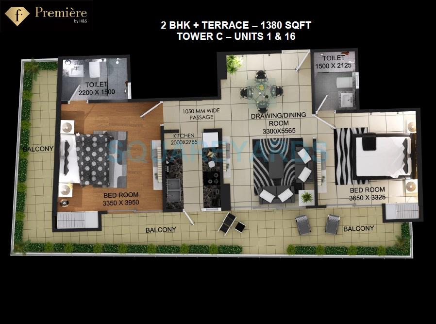 Home and Soul F Premiere — floor plan 1