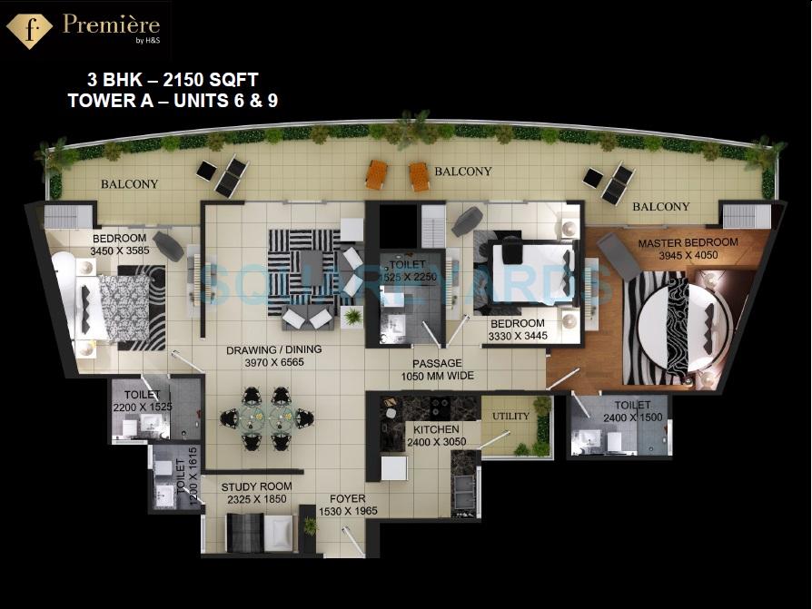 Home and Soul F Premiere — floor plan 4