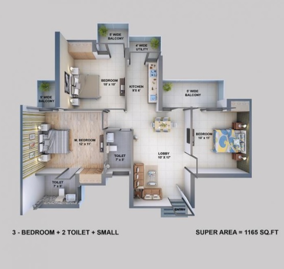 Resizone Elina — floor plan 3