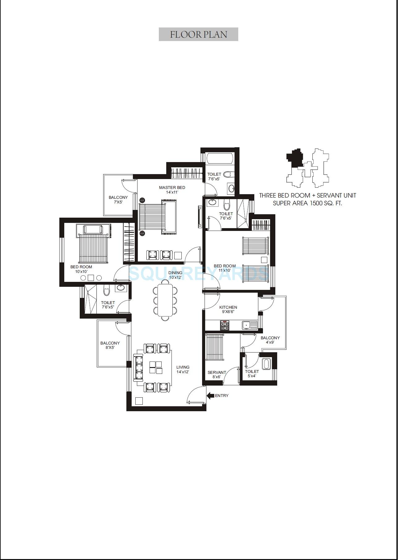 Orris Aster Court — floor plan 6