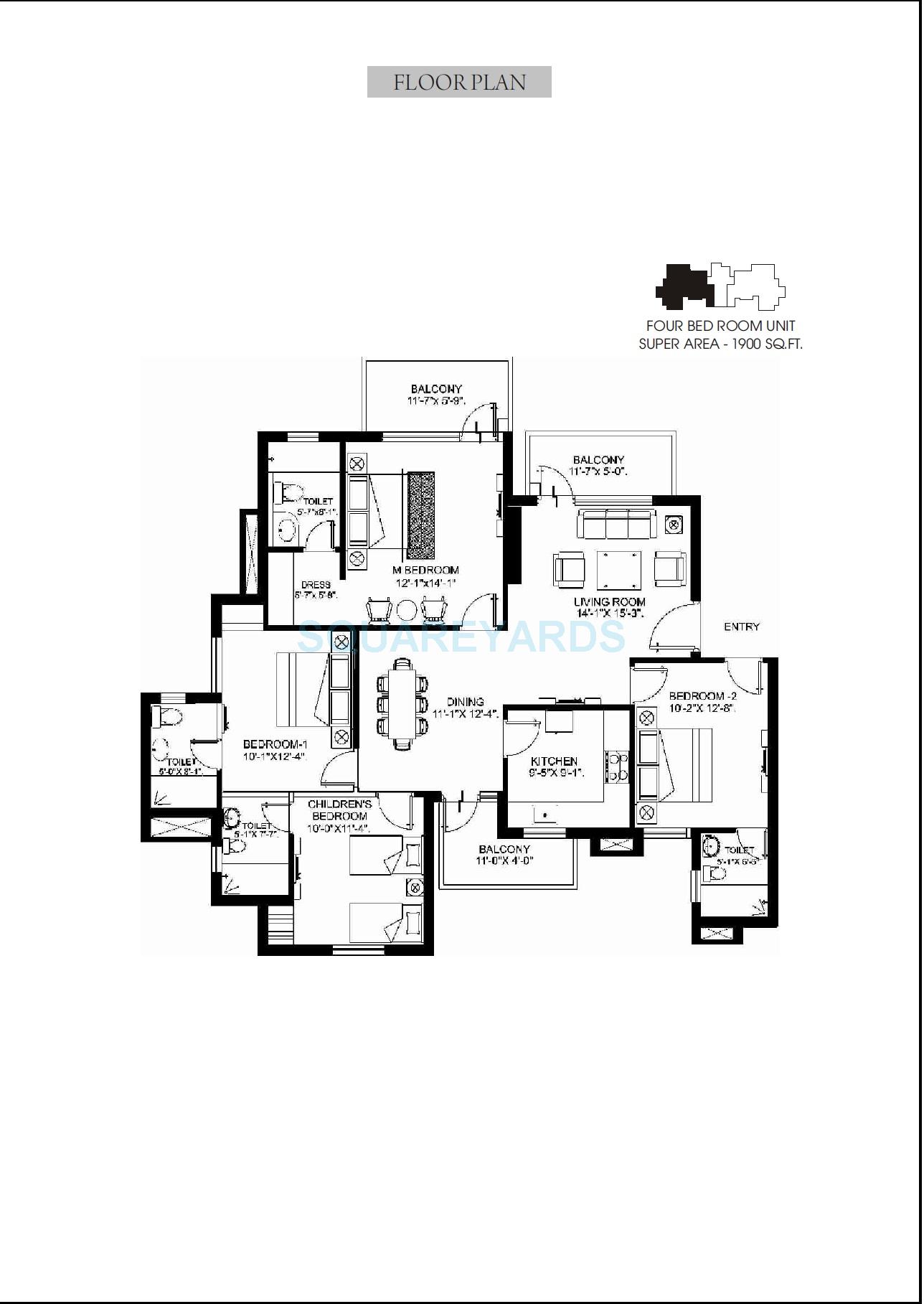 Orris Aster Court — floor plan 7