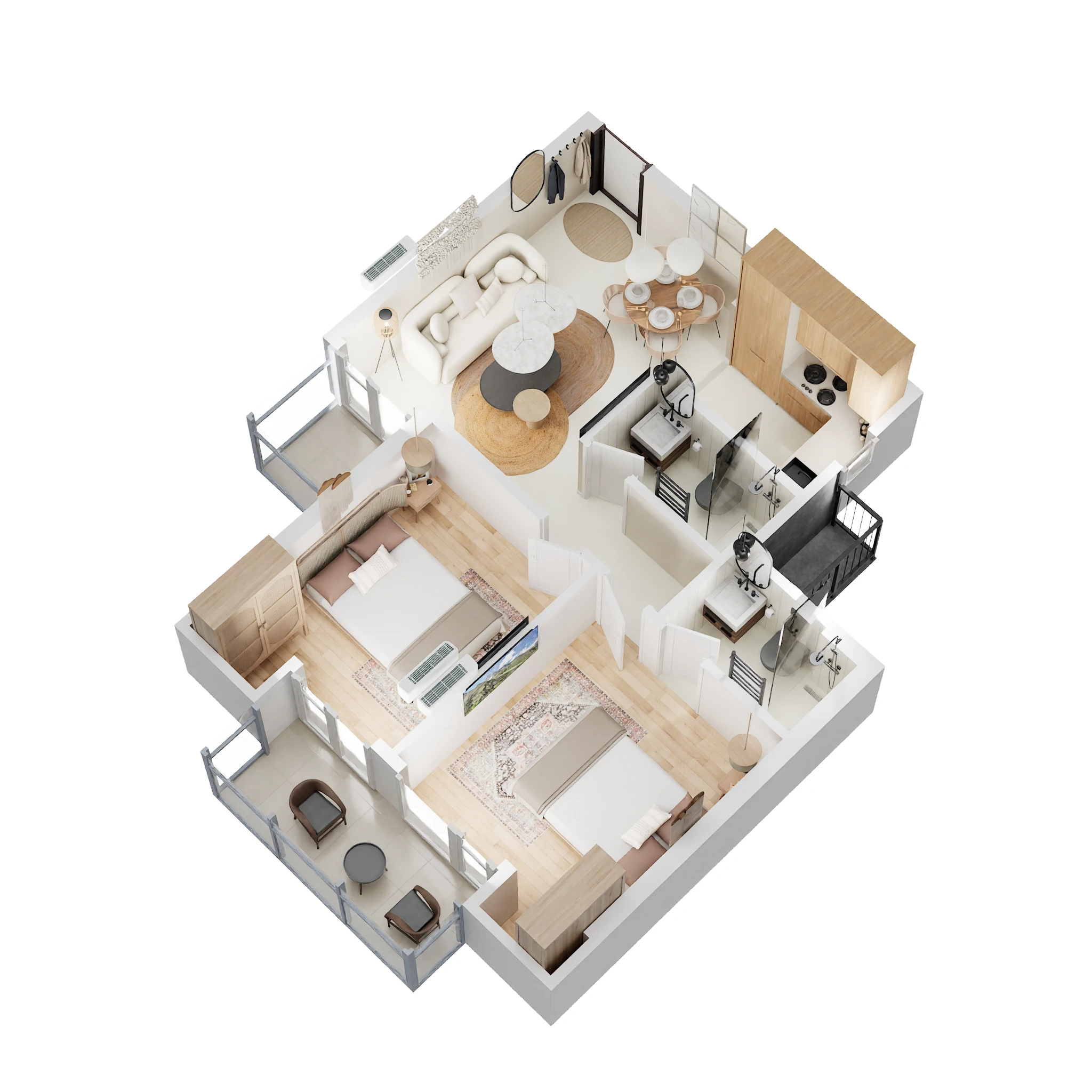 Mahagun Maverick — floor plan 2