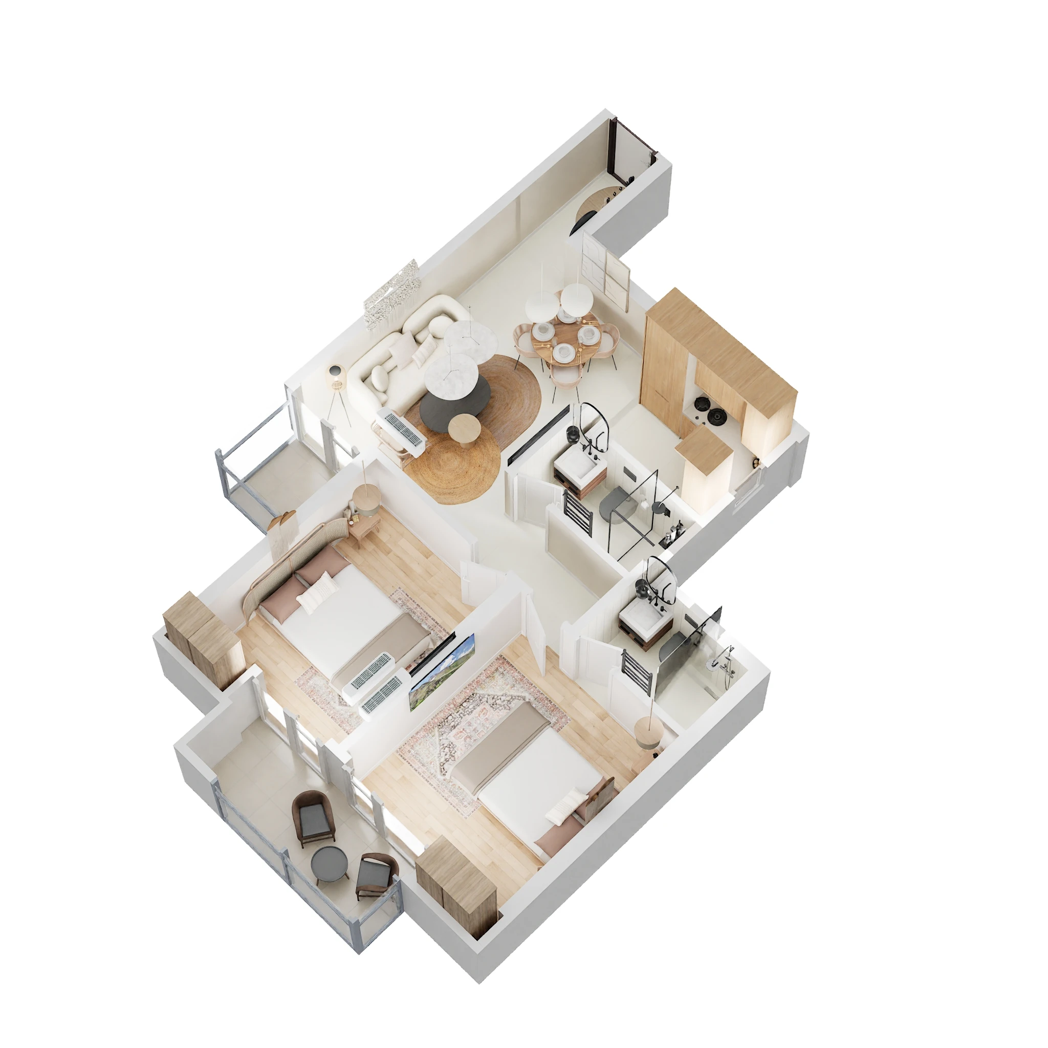 Mahagun Maverick — floor plan 4