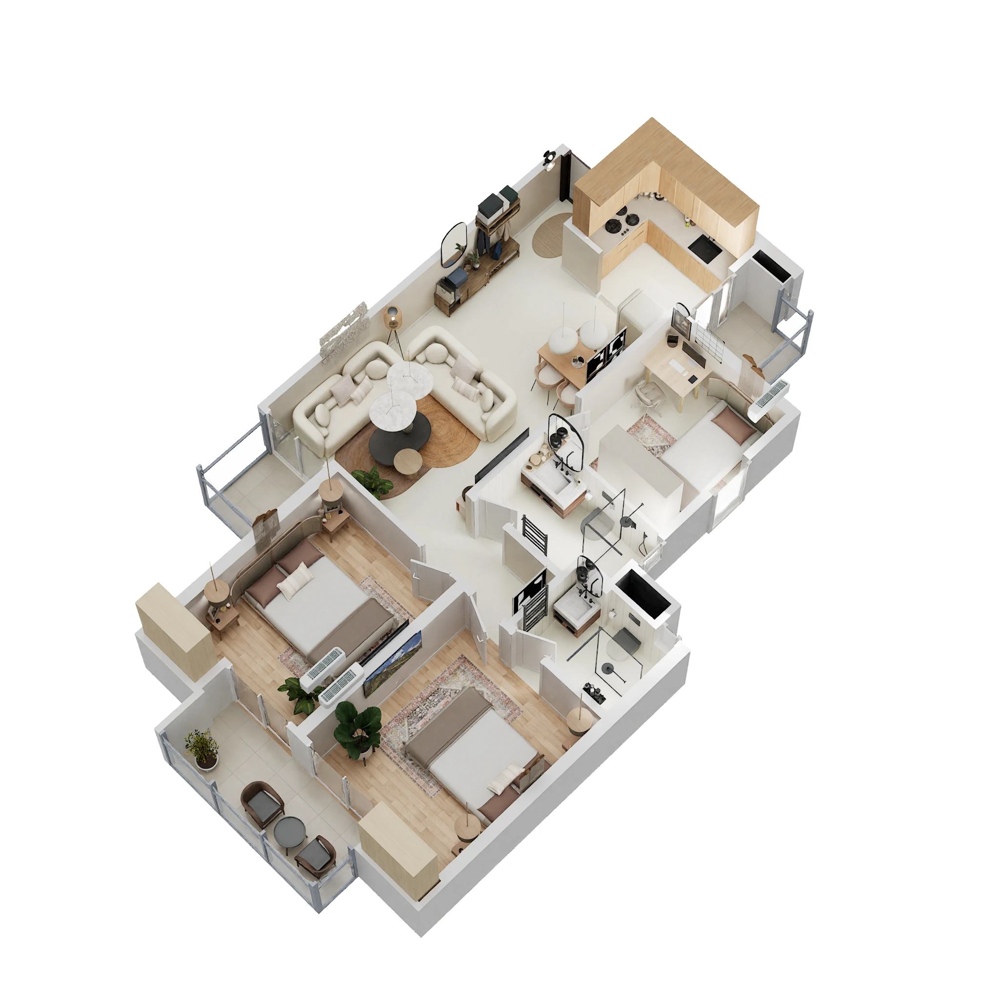 Mahagun Maverick — floor plan 6