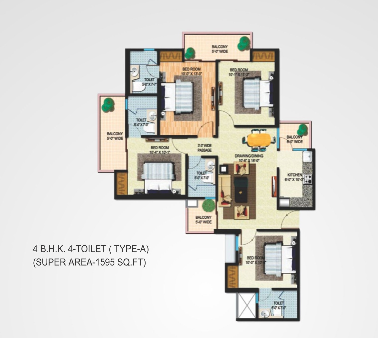 MIgsun Mannat — floor plan 5